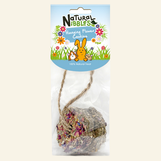 Natural Nibbles Hanging Flower Cookies
