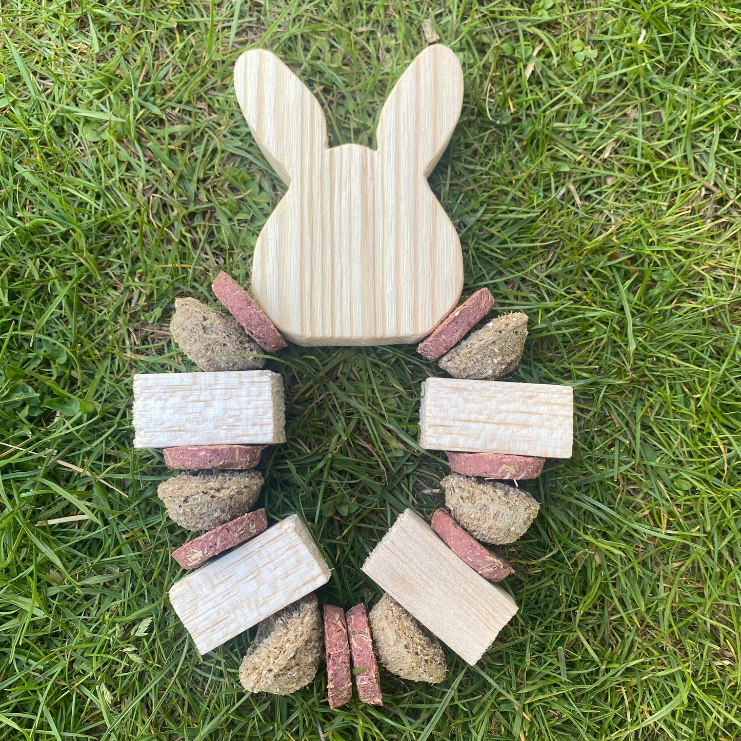 Handmade Natural Nibble Throw Toy
