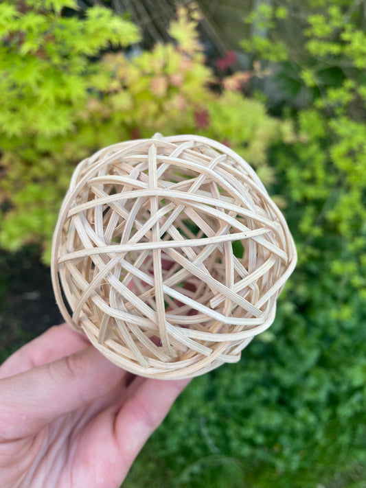 Rattan play ball
