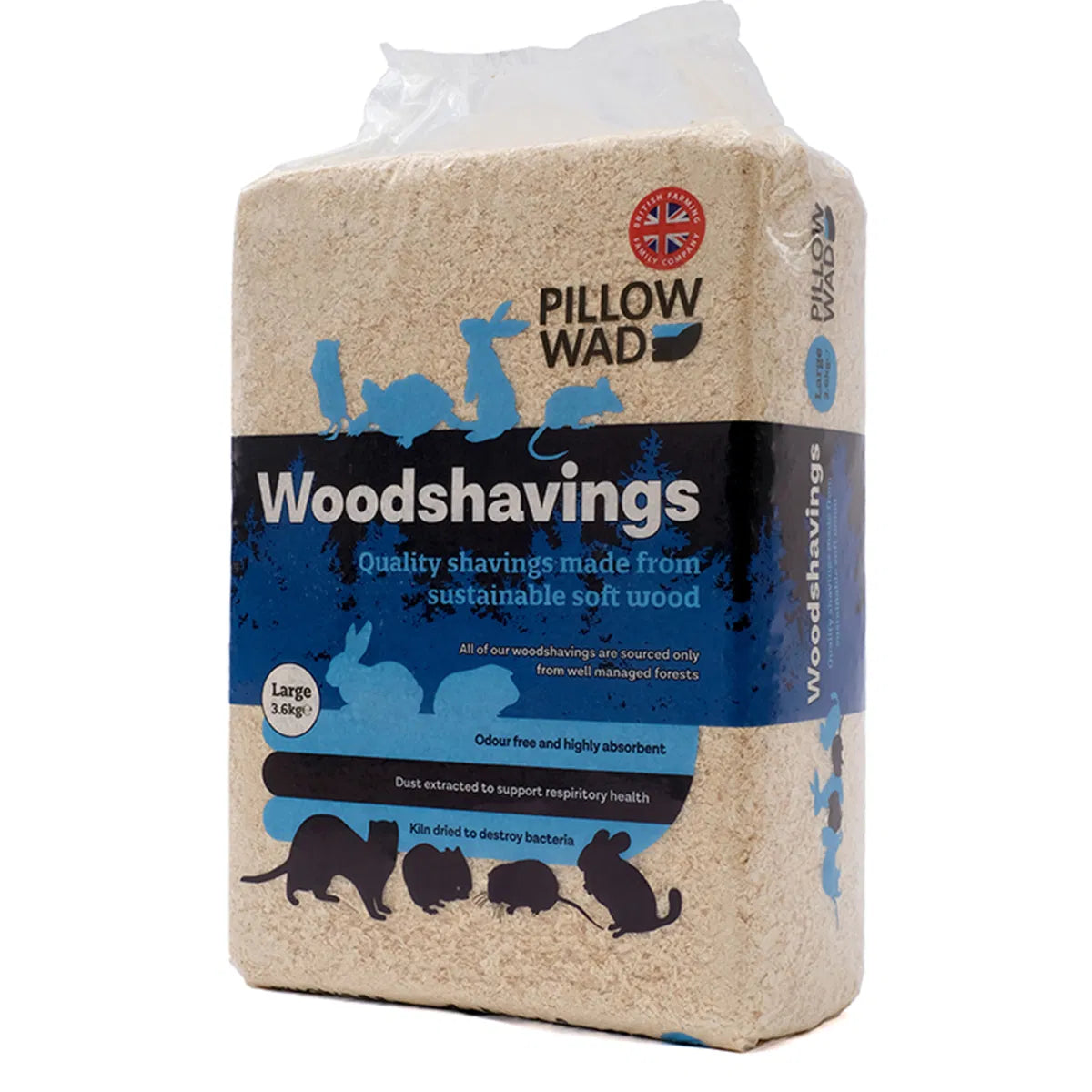 Pillow Wad Wood Shavings