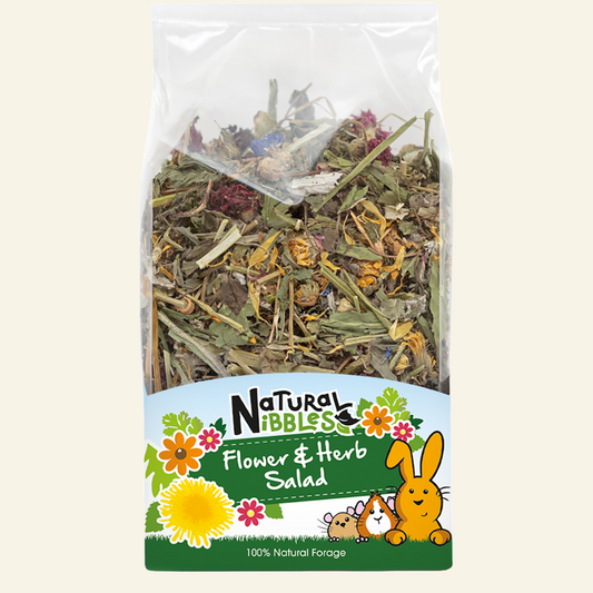 Natural Nibbles Flower & Herb Salad