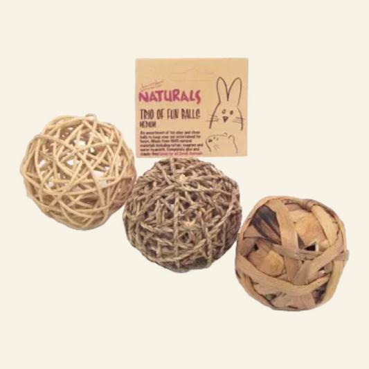 Trio of fun Balls