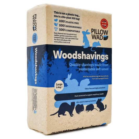 Pillow Wad Wood Shavings