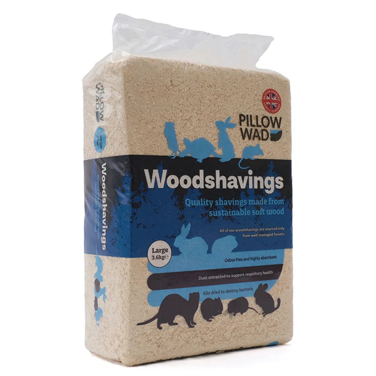 Pillow Wad Wood Shavings
