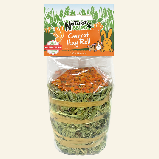 Natural Nibbles Carrot Hay Roll