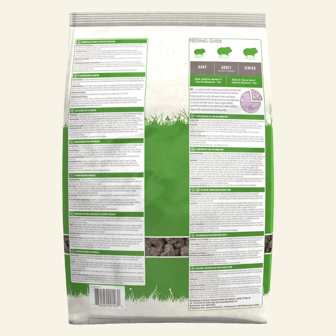 Selective Naturals Botanicals Guinea Pig Food