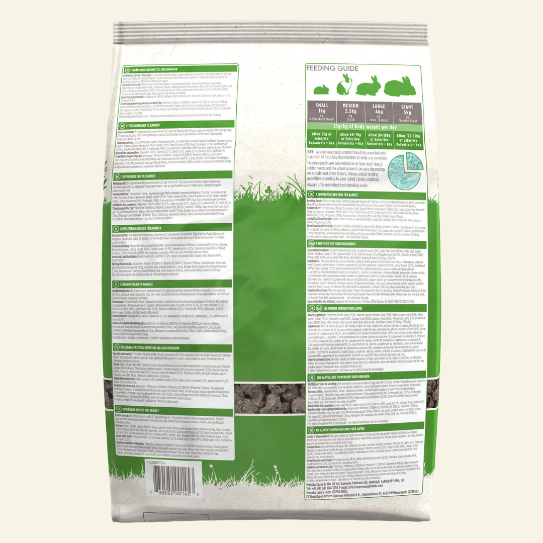 Selective Naturals Botanicals Rabbit Food