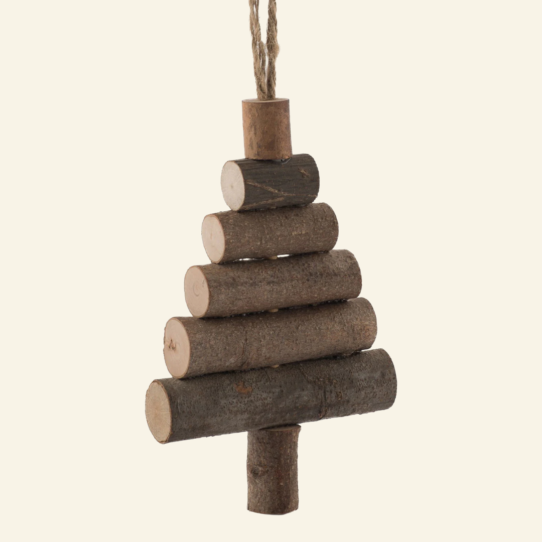Wooden Christmas Tree Gnaw Toy