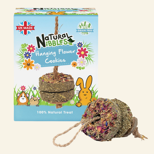 Natural Nibbles Hanging Flower Cookies