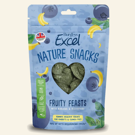 Burgess Excel Fruity Feasts With Banana & Blueberry