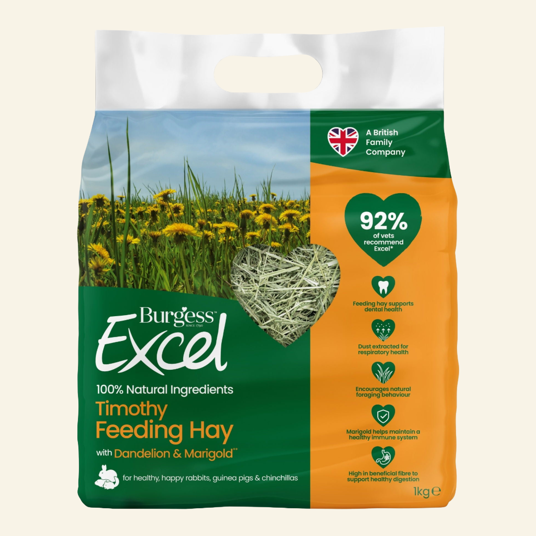 Burgess Excel Dandelion & Marigold Timothy Hay 1kg