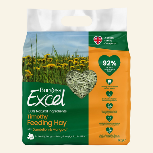 Burgess Excel Dandelion & Marigold Timothy Hay 1kg