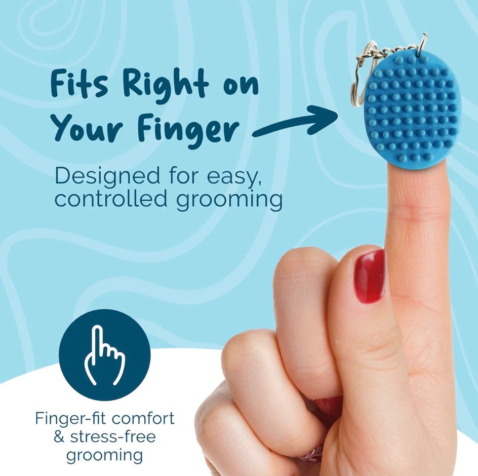 Finger Grooming Brush