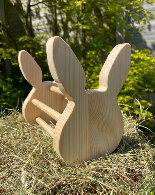 Handmade Bunny Hay Feeder