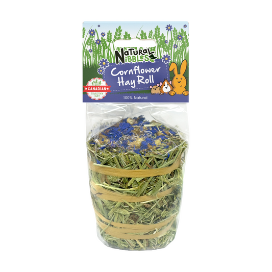 Natural Nibbles Cornflower Hay Roll